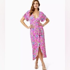 Lilly Pulitzer Anchorage Midi Dress Sz. M